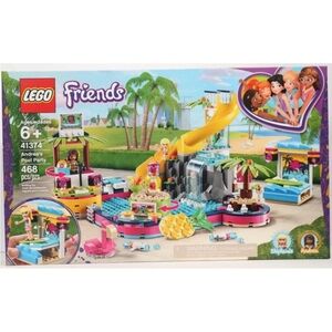 Lego Friends Andreas’s pool party